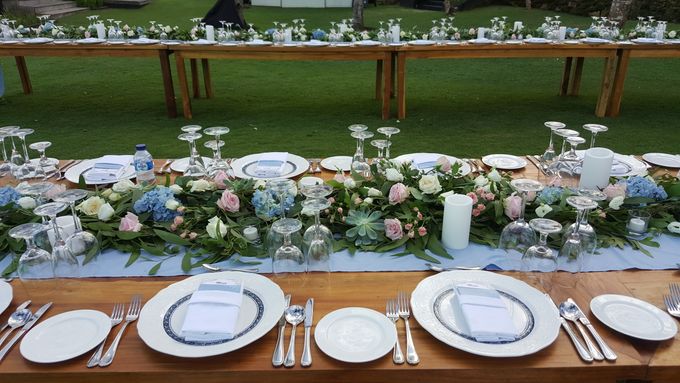 Romantic Dusty Blue by d'Oasis Florist & Decoration - 022 Romantic Dusty Blue by d'Oasis Florist & Decoration - 022