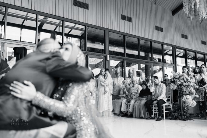 Gina & Fikry Wedding at The Gallery CIBIS Park Part 5 by AKSA Creative - 003