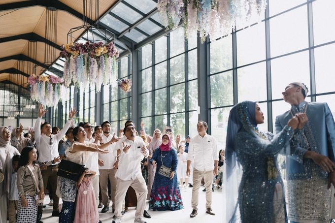 Gina & Fikry Wedding at The Gallery CIBIS Park Part 5 by AKSA Creative - 026