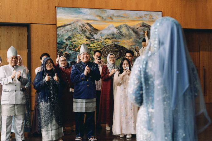 Gina & Fikry Wedding at The Gallery CIBIS Park Part 3 by AKSA Creative - 005