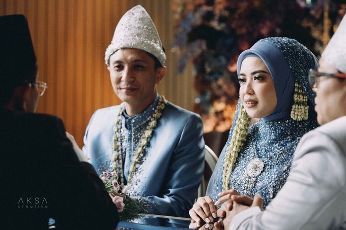 Gina & Fikry Wedding at The Gallery CIBIS Park Part 3 by AKSA Creative - 016