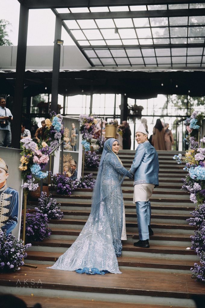 Gina & Fikry Wedding at The Gallery CIBIS Park Part 3 by AKSA Creative - 039