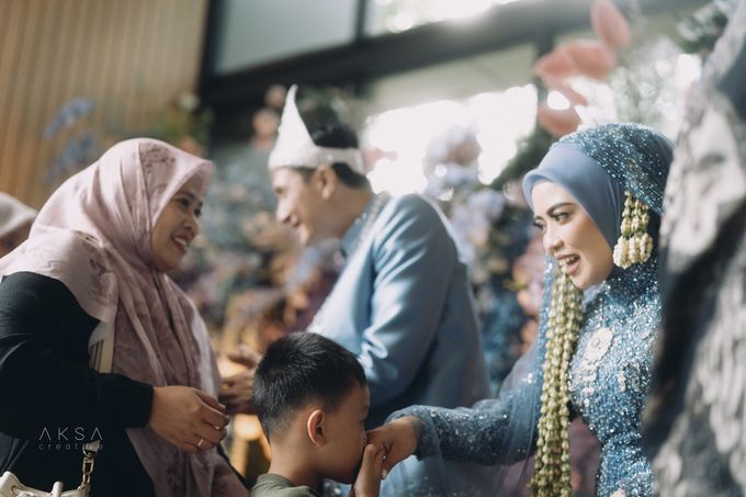 Gina & Fikry Wedding at The Gallery CIBIS Park Part 3 by AKSA Creative - 045