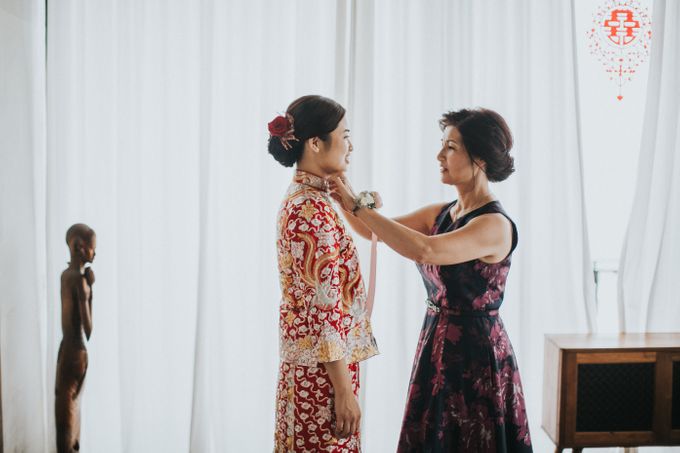 A modern with  the elegance of oriental, Maggie & Galen wedding by Momiji makeup artist & Co - 001