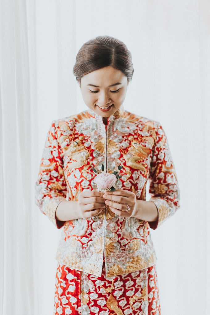 A modern with  the elegance of oriental, Maggie & Galen wedding by Momiji makeup artist & Co - 002