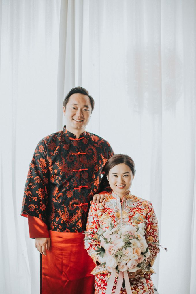 A modern with  the elegance of oriental, Maggie & Galen wedding by Momiji makeup artist & Co - 004