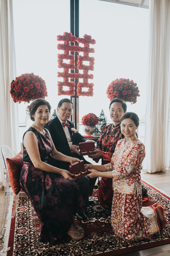 A modern with  the elegance of oriental, Maggie & Galen wedding by Momiji makeup artist & Co - 005