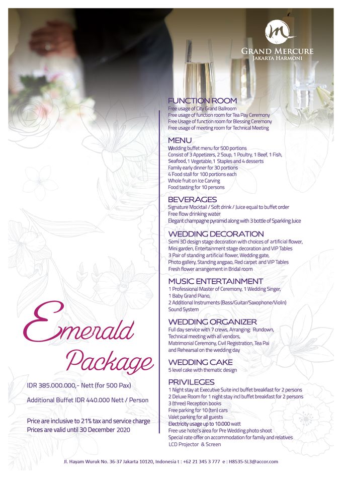 Wedding Package 2019 by Pelangi Cake - 006 Wedding Package 2019 by Pelangi Cake - 006
