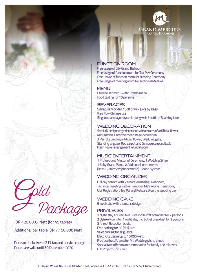 Wedding Package 2019 by Pelangi Cake - 005 Wedding Package 2019 by Pelangi Cake - 005