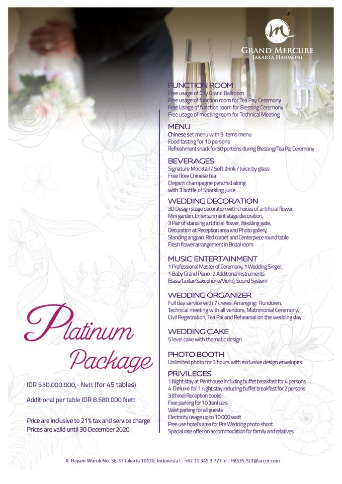 Wedding Package 2019 by Pelangi Cake - 008 Wedding Package 2019 by Pelangi Cake - 008