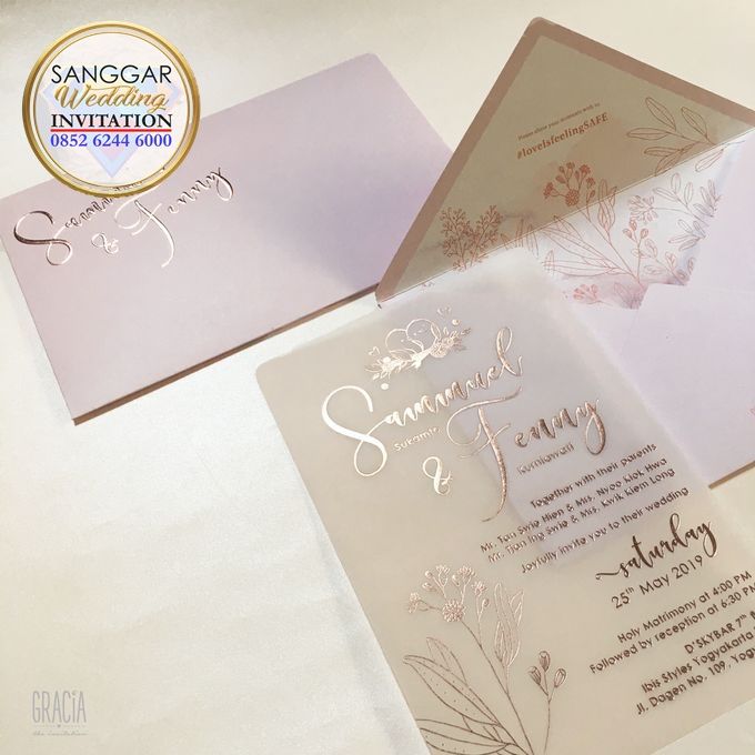 SAMUEL & FENNY (Neat Pink Blurry Mica Luxury) by Sanggar Undangan - 001 SAMUEL & FENNY (Neat Pink Blurry Mica Luxury) by Sanggar Undangan - 001
