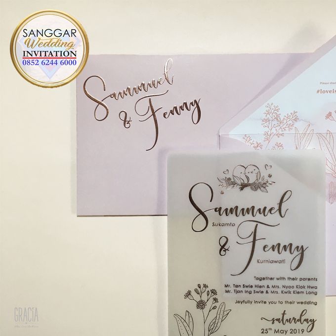 SAMUEL & FENNY (Neat Pink Blurry Mica Luxury) by Sanggar Undangan - 004 SAMUEL & FENNY (Neat Pink Blurry Mica Luxury) by Sanggar Undangan - 004