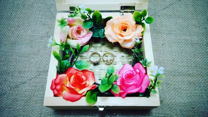 Custom Wooden Ring Box by SG Craft - 029 Custom Wooden Ring Box by SG Craft - 029