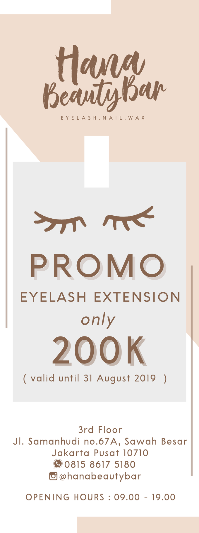 Promo etc by Hana Beauty Bar - 001 Promo etc by Hana Beauty Bar - 001