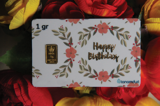 Emas Logam Mulia HRTA - Happy Birthday 2 by tanamduit emas - 001 Emas Logam Mulia HRTA - Happy Birthday 2 by tanamduit emas - 001