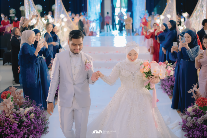 Bella Fariz Wedding Decoration at Grand Sudirman Ballroom by Valentine Wedding Decoration - 009