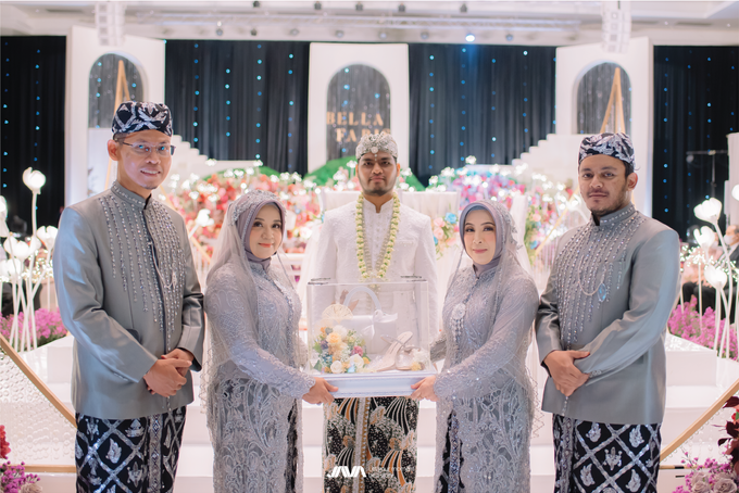 Bella Fariz Wedding Decoration at Grand Sudirman Ballroom by Valentine Wedding Decoration - 003