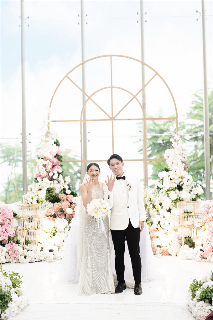 Edo & Maria Holy Matrimony Decoration at Intercontinental Wedding Hall by Valentine Wedding Decoration - 026