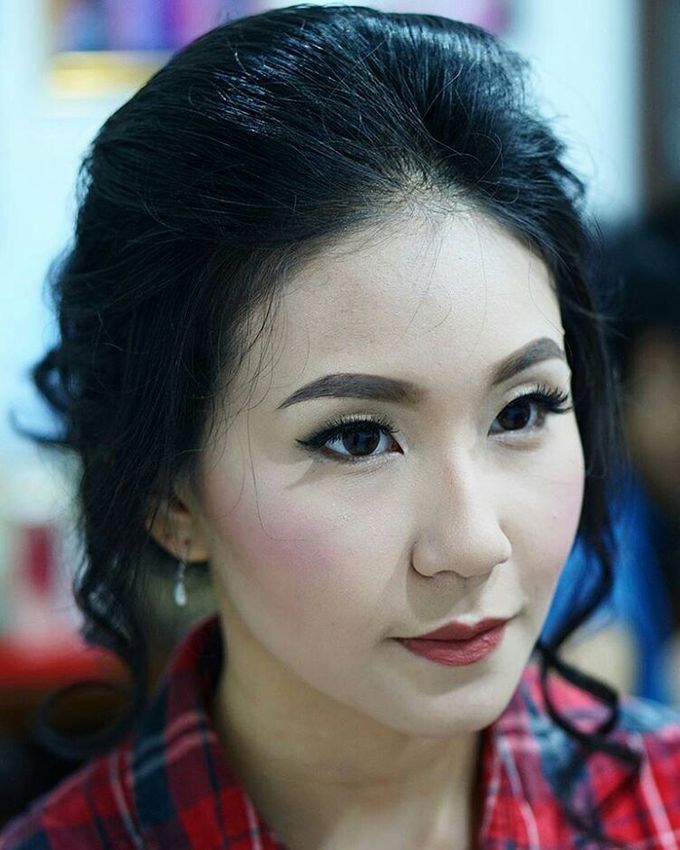 BRIDE'S FAMILY HAIRDO - JESSICA by Priska Patricia Makeup - 015