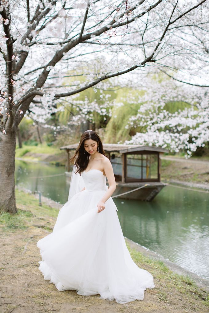Japan Sakura / Cherry Blossom Prewedding by Hugh's Hue - 021