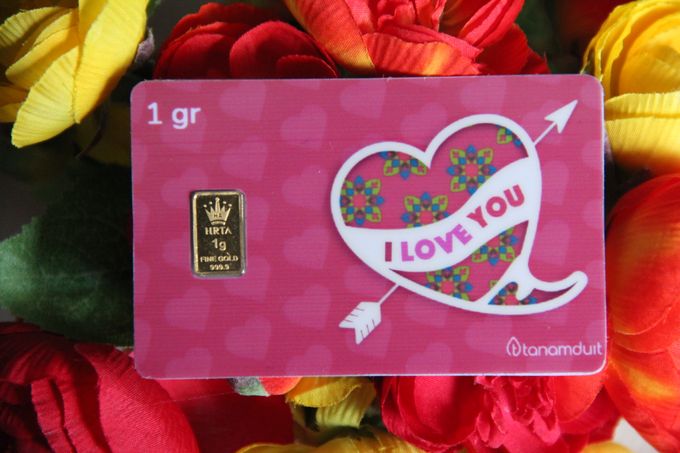 Emas Logam Mulia HRTA - I Love You 2 by tanamduit emas - 001 Emas Logam Mulia HRTA - I Love You 2 by tanamduit emas - 001