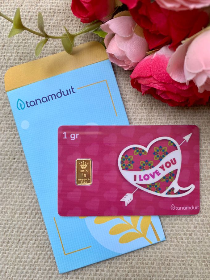 Emas Logam Mulia HRTA - I Love You 2 by tanamduit emas - 002 Emas Logam Mulia HRTA - I Love You 2 by tanamduit emas - 002