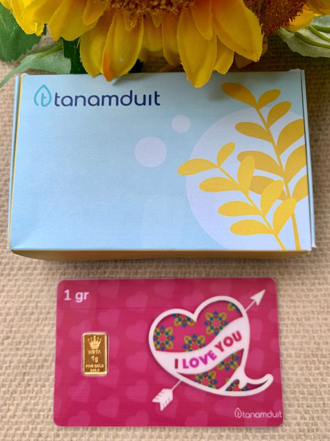 Emas Logam Mulia HRTA - I Love You 2 by tanamduit emas - 003 Emas Logam Mulia HRTA - I Love You 2 by tanamduit emas - 003