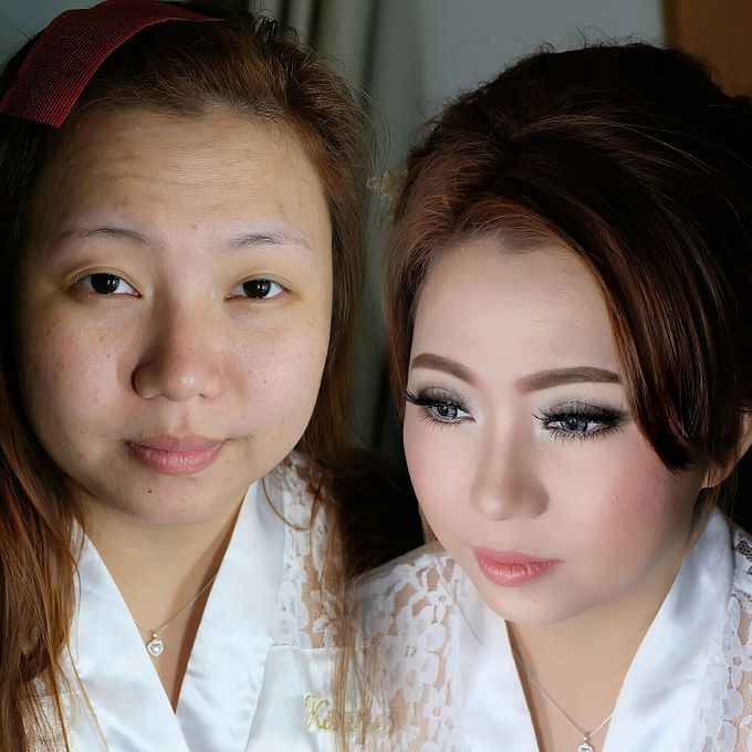 Make Up Before After by Kenneth Bridal - 002 Make Up Before After by Kenneth Bridal - 002