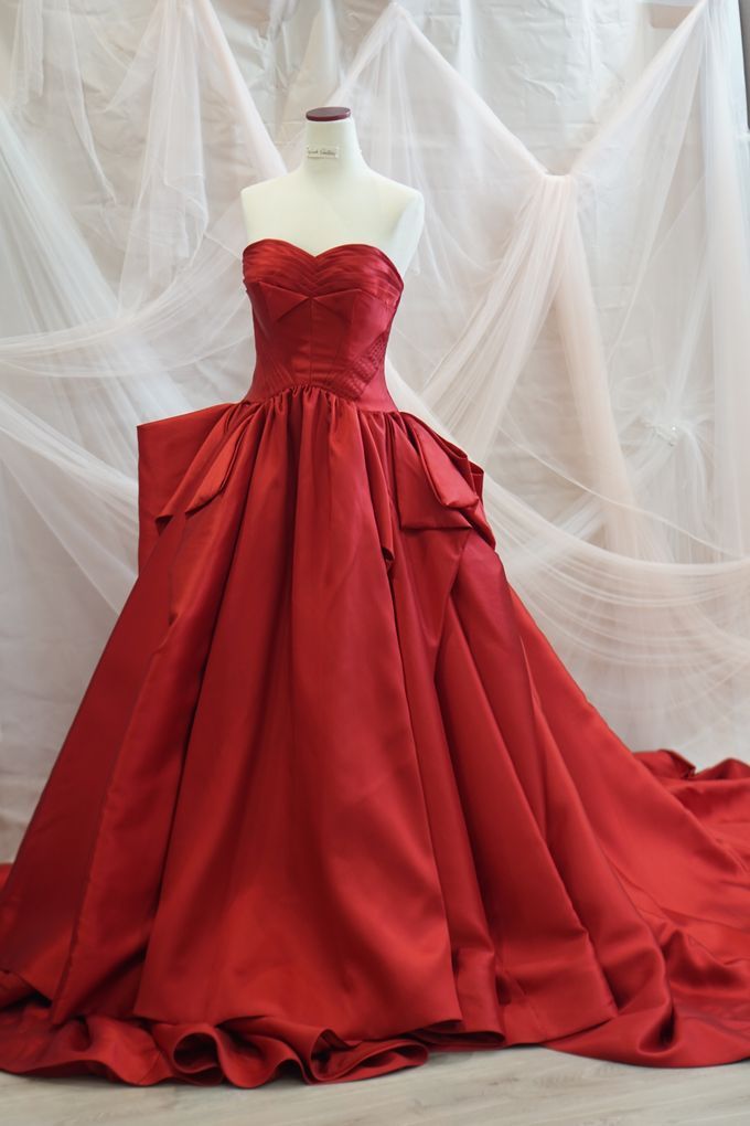 Red Big Ballgown by iLook ( Makeup & Couture ) - 003