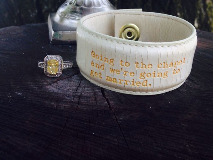 Wedding Cuffs collection by Harmonie Cuffs - 008 Wedding Cuffs collection by Harmonie Cuffs - 008