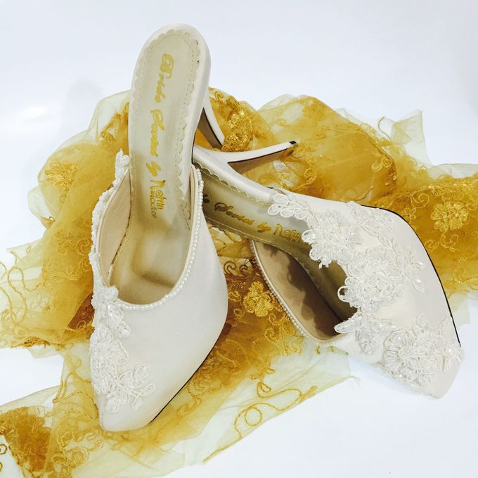 Selop for akad by Nefrin Fadlan for brideseries wedding shoes - 001 Selop for akad by Nefrin Fadlan for brideseries wedding shoes - 001