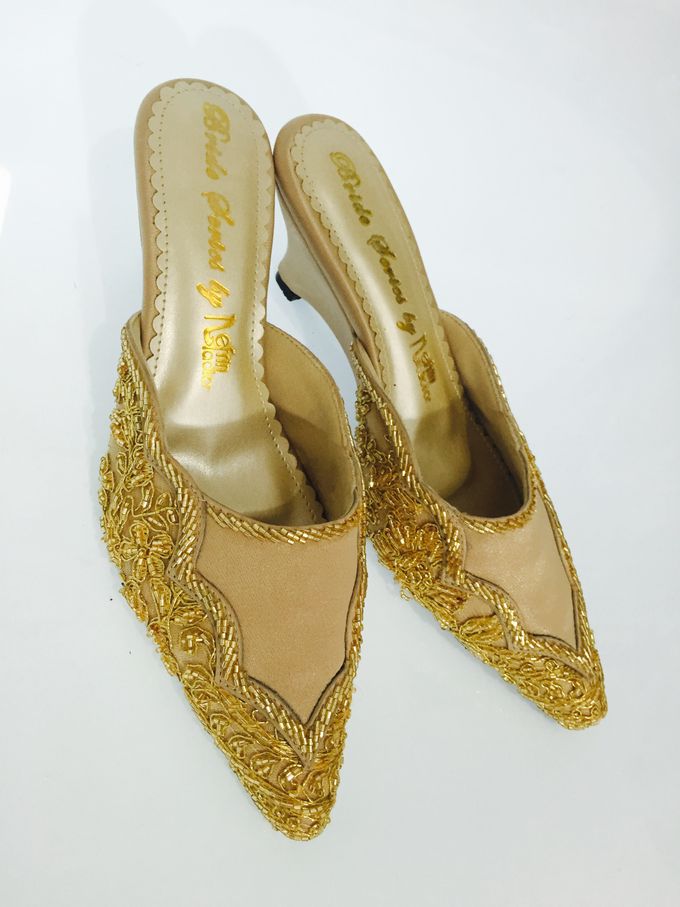 Selop for akad by Nefrin Fadlan for brideseries wedding shoes - 005 Selop for akad by Nefrin Fadlan for brideseries wedding shoes - 005