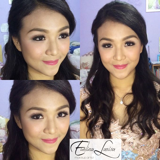 Party Makeup for local customer Angelica by Evelina Larisa Makeup Artist - 004