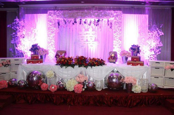 Engagement Decoration by Blue moon Wedding Chapel - 007