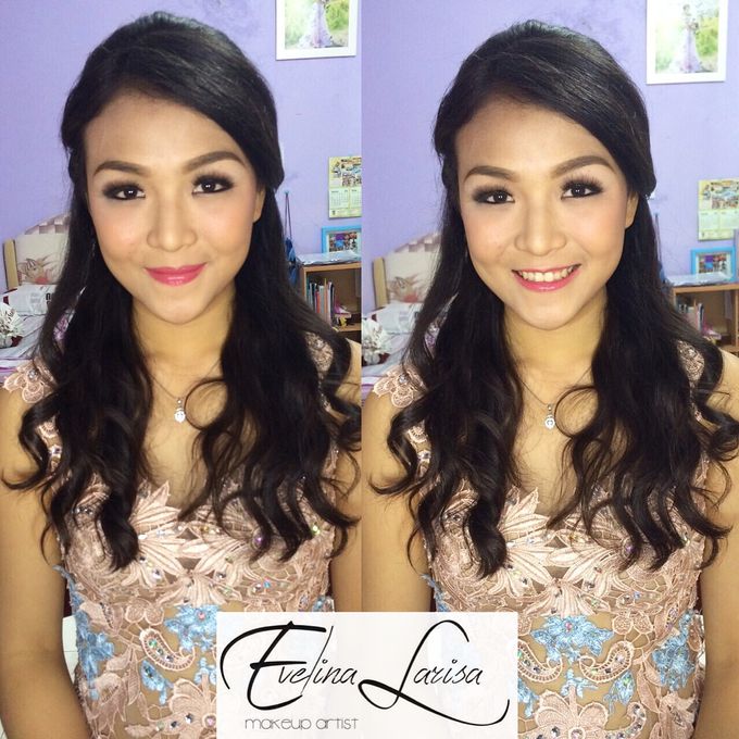 Party Makeup for local customer Angelica by Evelina Larisa Makeup Artist - 003