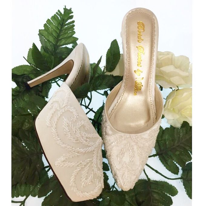 Selop for akad by Nefrin Fadlan for brideseries wedding shoes - 002 Selop for akad by Nefrin Fadlan for brideseries wedding shoes - 002
