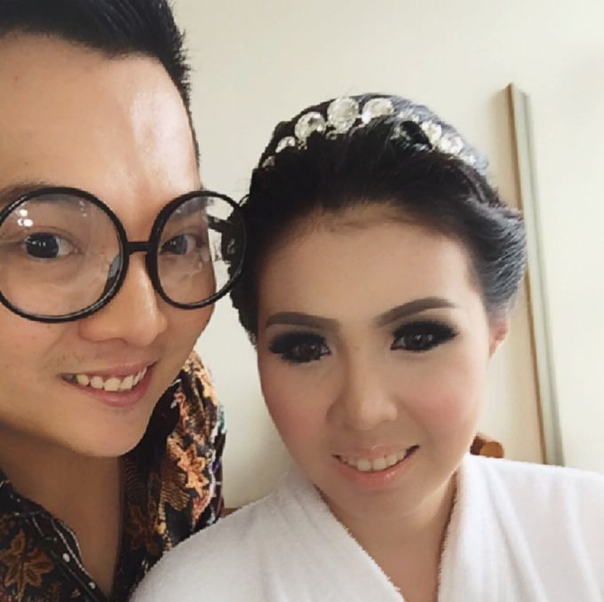 Wedding of Andhika and Mei by Vidi Daniel Makeup Artist managed by Andreas Zhu - 006