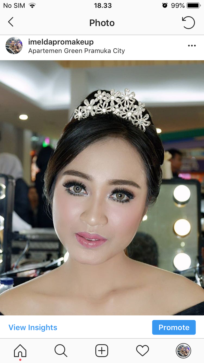 Wedding Makeup for Fristy by IMELDAPROMAKEUP - 002