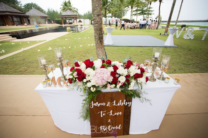 A wonderful rustic style wedding at Jivana villas Natai beach by BLISS Events & Weddings Thailand - 005