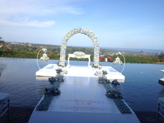 Water Wedding Decoration by Jc Florist Bali - 006 Water Wedding Decoration by Jc Florist Bali - 006