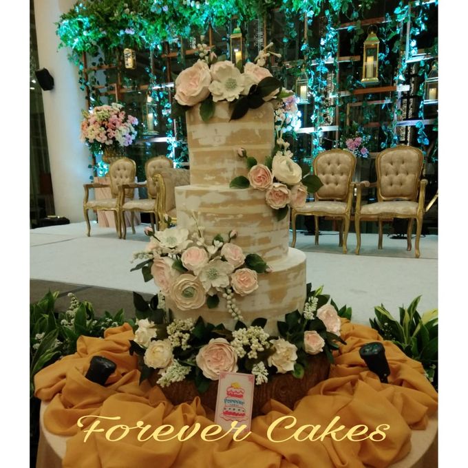 Rustic Wedding Cake by FOREVER CAKE - 005 Rustic Wedding Cake by FOREVER CAKE - 005