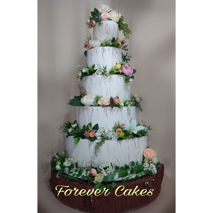 Rustic Wedding Cake by FOREVER CAKE - 003 Rustic Wedding Cake by FOREVER CAKE - 003