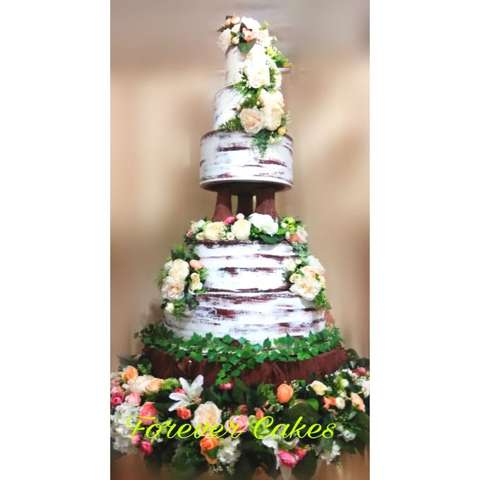 Rustic Wedding Cake by FOREVER CAKE - 004 Rustic Wedding Cake by FOREVER CAKE - 004