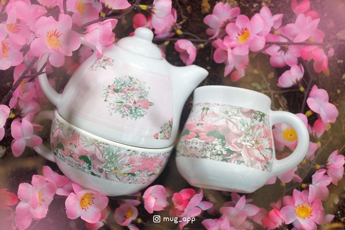 Tekio Susun Dan Mug Gentong Exclusive Full Sakura by Mug-App Wedding Souvenir - 004 Tekio Susun Dan Mug Gentong Exclusive Full Sakura by Mug-App Wedding Souvenir - 004