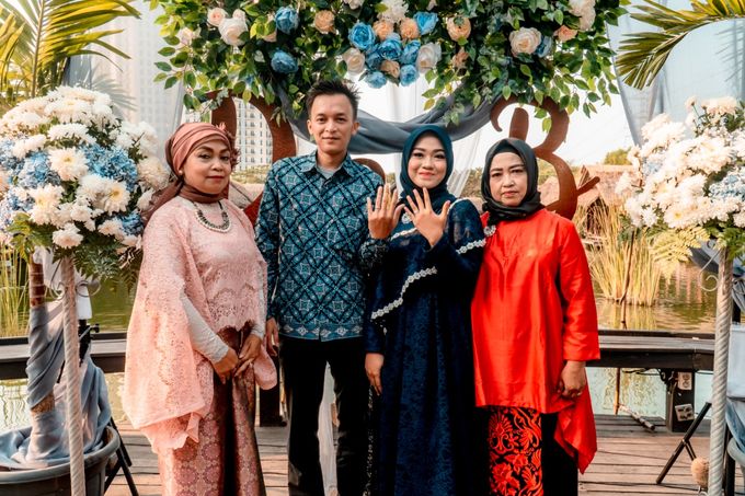 Engagement of Dannita & Bayu by Glowy wedding organizer - 011