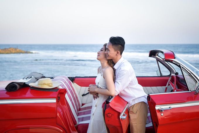 Red Classic Car by Bali Classic Community - 012 Red Classic Car by Bali Classic Community - 012
