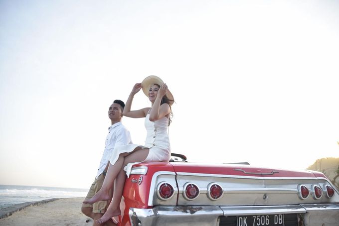 Red Classic Car by Bali Classic Community - 014 Red Classic Car by Bali Classic Community - 014