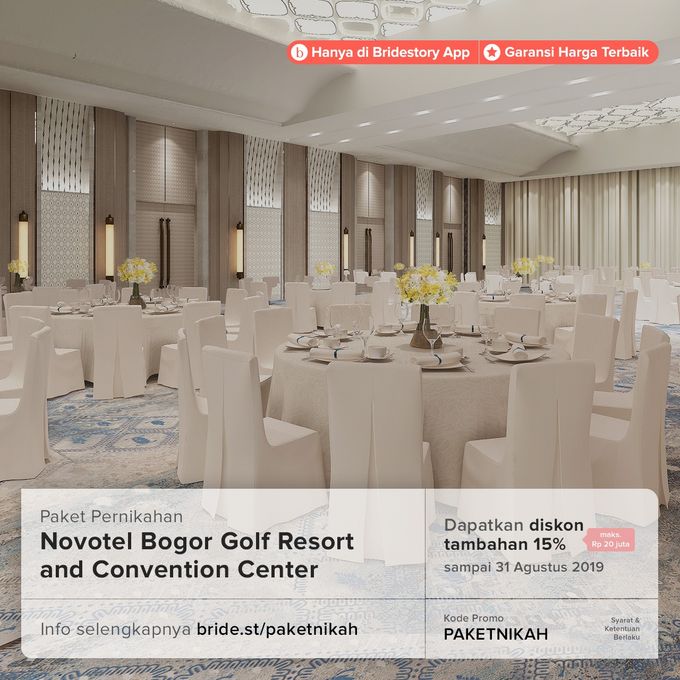 Bridestory X Novotel Bogor by Novotel Bogor Golf Resort and Convention Centre - 001 Bridestory X Novotel Bogor by Novotel Bogor Golf Resort and Convention Centre - 001