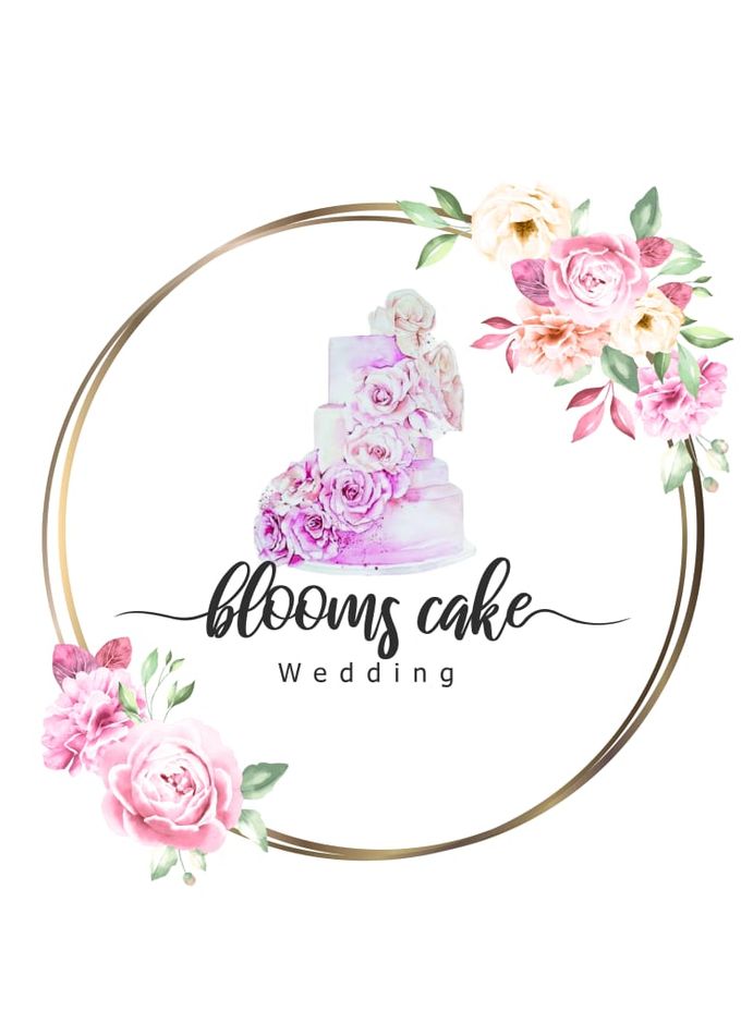 Custom Wedding Cake by Bloomscake Wedding - 023 Custom Wedding Cake by Bloomscake Wedding - 023