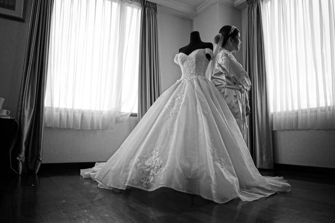 Wedding Of Ricky & Vanessa by Elina Wang Bridal - 004